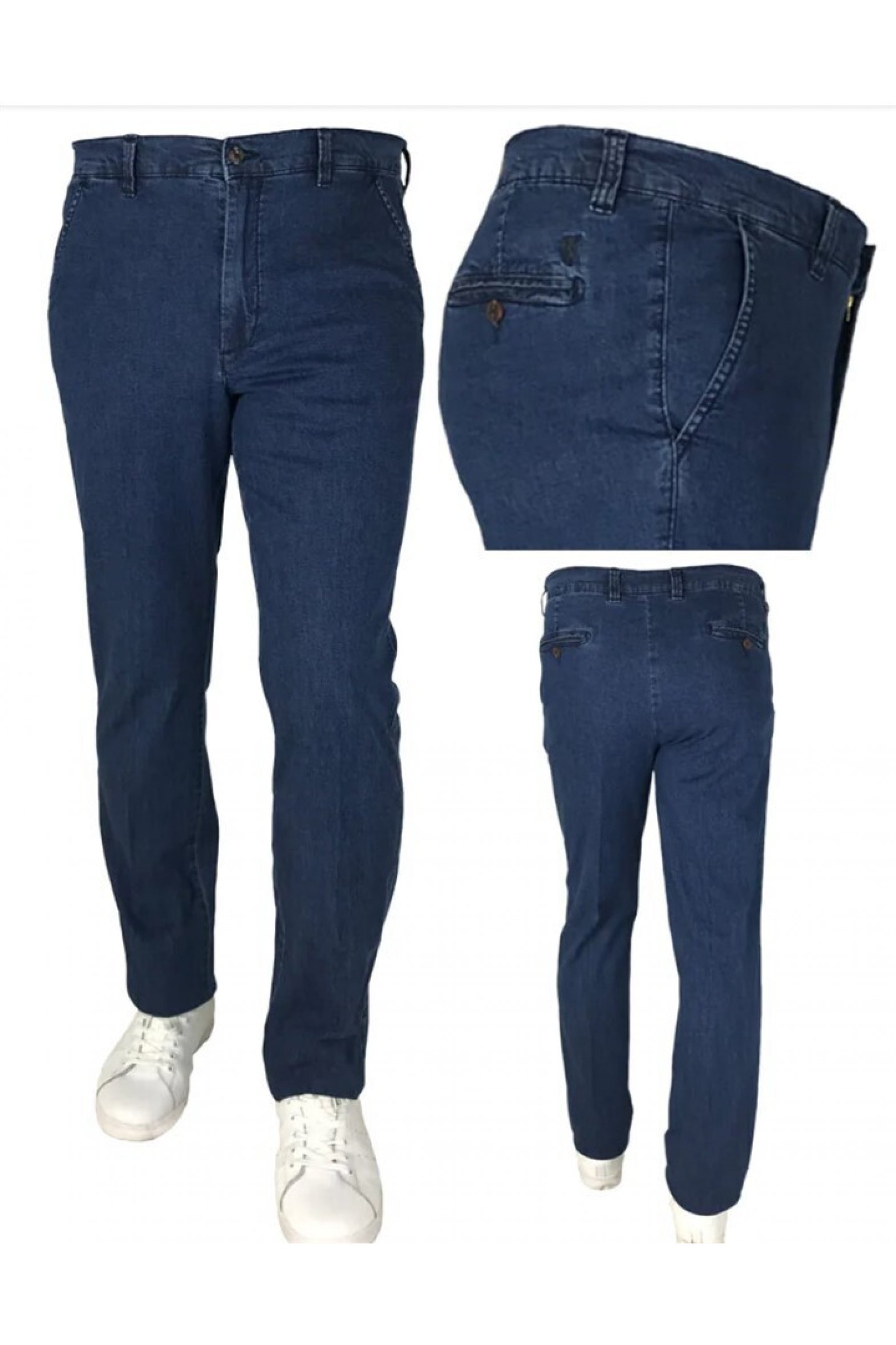 PANTALONE SEA BARRIER JEANS ELAS. BLUERA