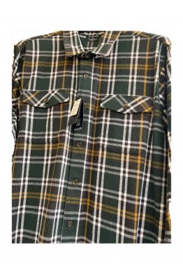 CAMICIA FLANELLA P-CLUB PESANTE FOREST